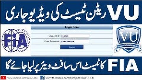 FIA Written Test Demo Must Watch | FIA Constable Jobs Demo | FIA sample paper