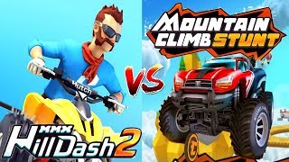 MMX Hill Dash 2 Vs Mountain Climb Stunt Racing - Android iOS Gameplay screenshot 4