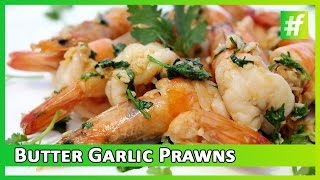 #fame food - Butter Garlic Prawns | Starter by Sneha Dutta | WebChef Finale Round 1