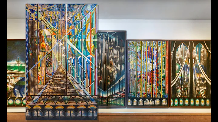 The City at night, Joseph Stella's The Voice of th...