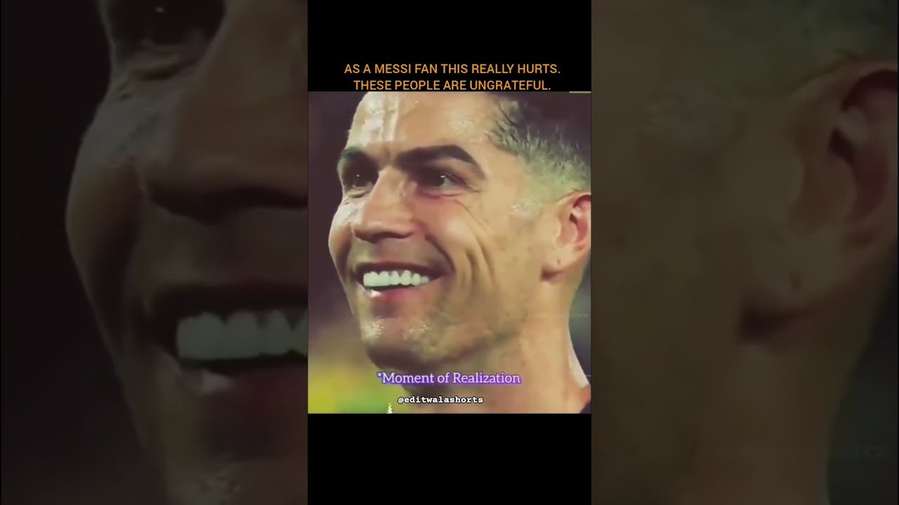 Point of Realisation 💔😔#cristianoronaldo #cr7fans #ronaldo #alnassar #football