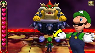 Bowsers Gnarly Party - Luigi Vs Waluigi Vs Wario Vs Mario - Mario Party 4 Story Mode - Ending