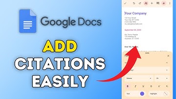 How to Add Citations in Google Docs 2025?