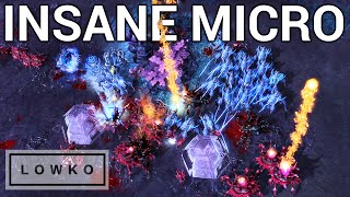 StarCraft 2: INSANE WARP PRISM MICRO! (Dark vs PartinG)