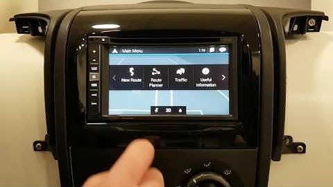 Pioneer : How to find preloaded camp sites AVIC-f970DAB-C