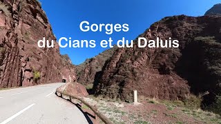 Balade Moto Gorges du Cians et du Daluis