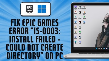 How to Fix Epic Games Error “IS-0003: Install Failed - Could not create directory” on PC (easy )
