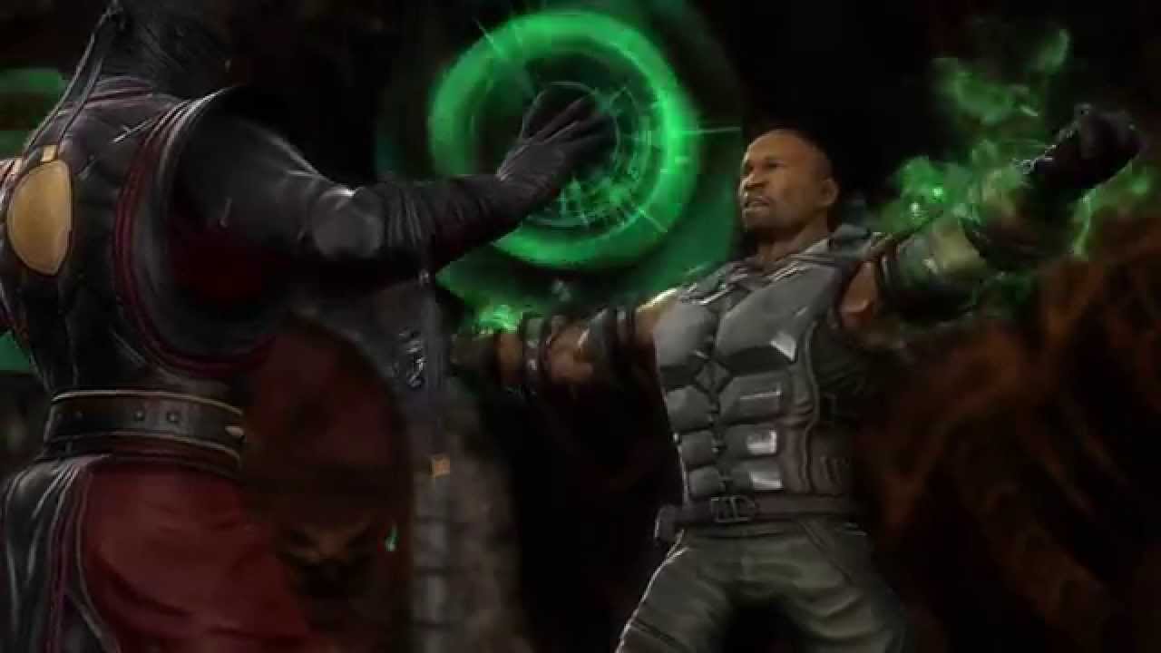 Mortal Kombat 9 How Jax Loses his arms to Ermac YouTube