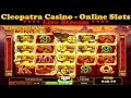 Playing Online Slots at Cleopatra Casino (Live Stream)