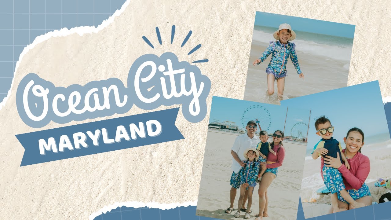 Vlog 52 | Ocean City, Maryland Summer Trip 2025 (4K)