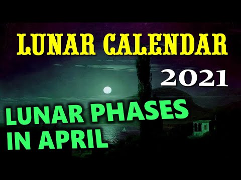 Video: Florist Lunar Calendar For April