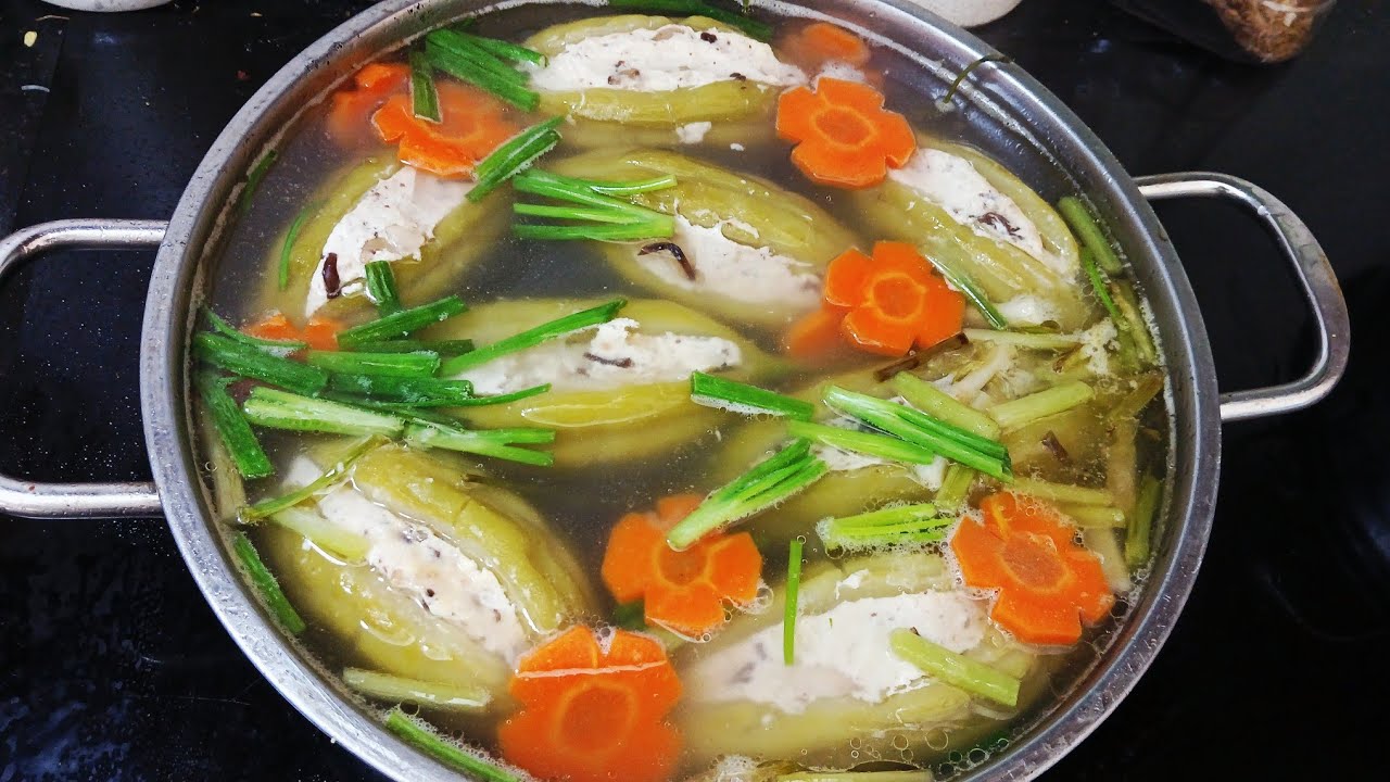 KHỔ QUA HẦM CHAY ĐÓN TẾT ngon tuyệt vời luôn. Nhờ làm cách này ./KhoeTran #monngon 