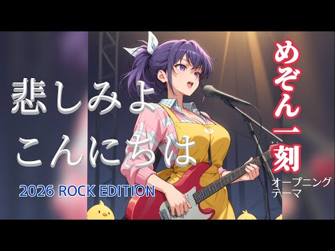 【めぞん一刻】悲しみよこんにちは 2026 ROCK EDITION【AI MUSIC Cover】