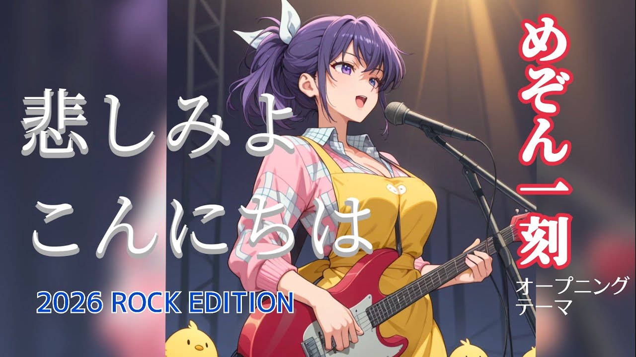 【めぞん一刻】悲しみよこんにちは 2026 ROCK EDITION【AI Cover】