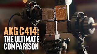 AKG C414 The Ultimate Comparison: XLS vs XLII vs BULS vs EB