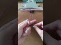 DIY Tutoriel - Cordon fin en micro macramé  #diy #micromacrame #handmade #tutorial