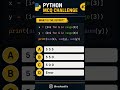 Only Real Python Developers Get This Right! 🐍 Python MCQ #7x7 | Can You Predict the O utput? #shorts