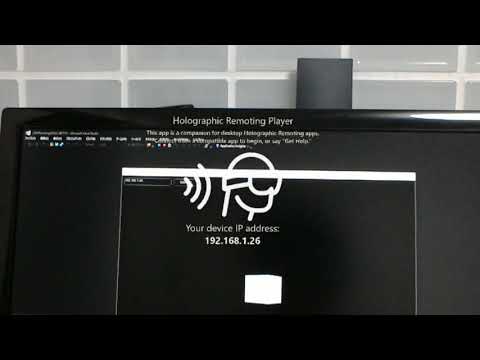 Demo|Create enhanced 3D visuals with Holographic Remoting in UWP
