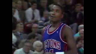 NBA Basketball (1989) Promo - TNT - Cleveland Vs Detroit