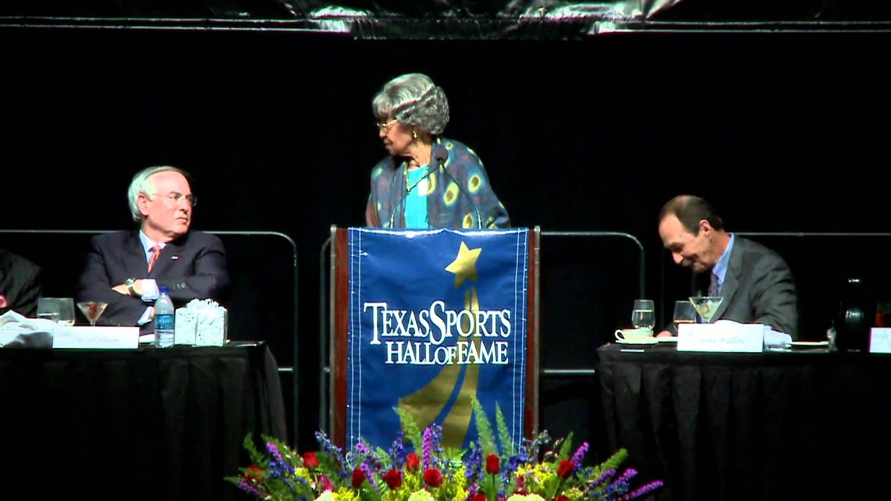 Texas Sports Hall of Fame 2010 Induction Willie Wells