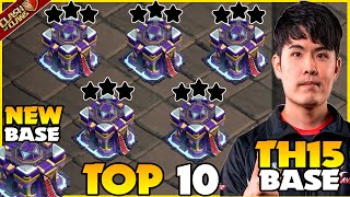 TOP NEW  TOWN HALL 15 Th15 War Base With Link | Th15 LEGEND Base With Link | Clash of clans