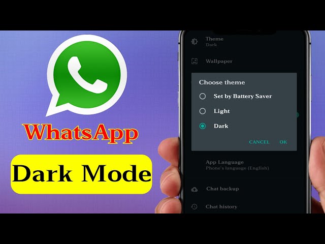 How to Enable WhatsApp dark in Tamil || Title Ready Tech class=