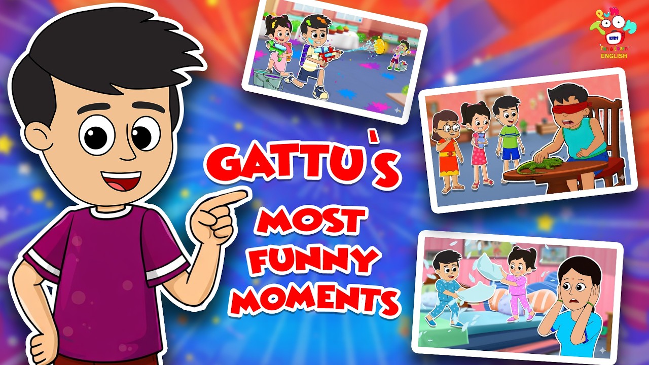 Gattu’s Most Funny Moments | Cartoon Videos | Moral Stories | English Animated | English Cartoon