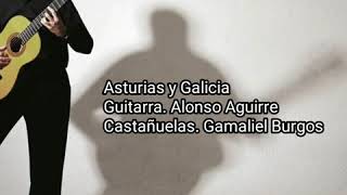 Asturias y Galicia. Guitarra y Castañuelas.