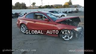 BMW 1 SERIES 2009 WBAUC73509VK95641