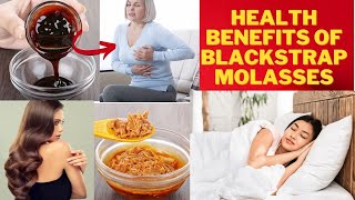 Health Benefits Of Blackstrap Molasses | Molasses Benefits for Hair and Skin | Natural Cures System