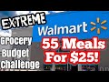 57 MEALS FOR $25 | EMERGENCY Extreme Grocery Budget Haul Challenge | SAVE MONEY | Julia Pacheco