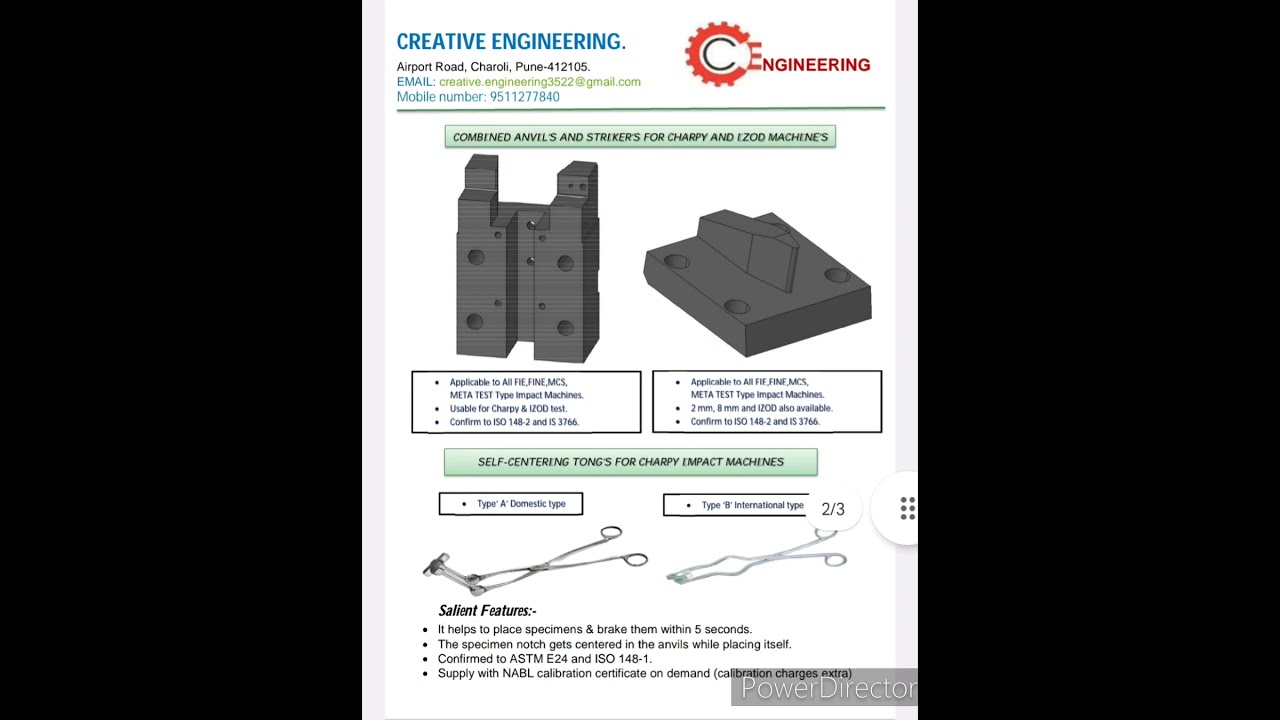 ASTM anivil & Striker, Sub Zeero temperature Bath, Charpy V Notch Broach