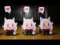 切り絵でHelltaker ケルベロス~"Helltaker Cerberus"paper cut-outs~