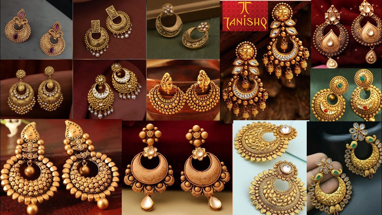 Share 149+ chandbali earrings tanishq best