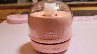 Multitasky Kitty Desktop Vacuum - Pink - CUTE 🥰