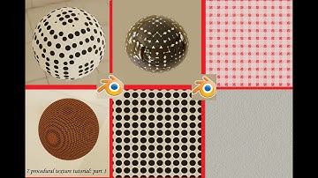 7 procedural texture tutorial(nodes) : blender 2.82 part 1 (level 1)