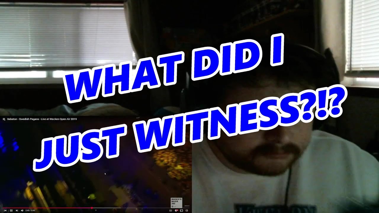 WHAT DID I JUST WITNESS?!? | Sabaton - Swedish Pagans - Live at Wacken Open Air 2019 (REACTION)