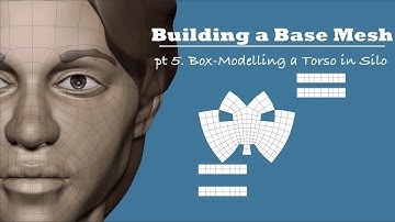Building a Base Mesh pt 5: Box-modelling a torso in Silo