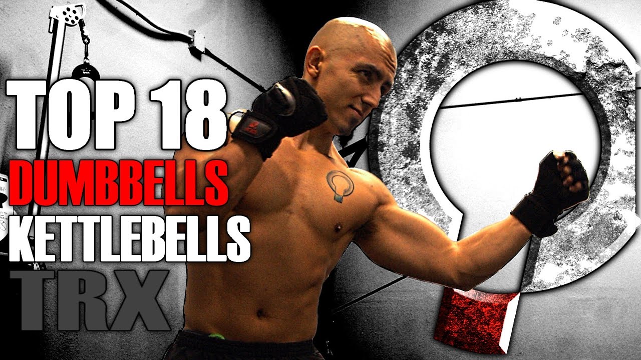 The Top 18 Kettlebell, TRX and Dumbbell CORE Exercises YouTube