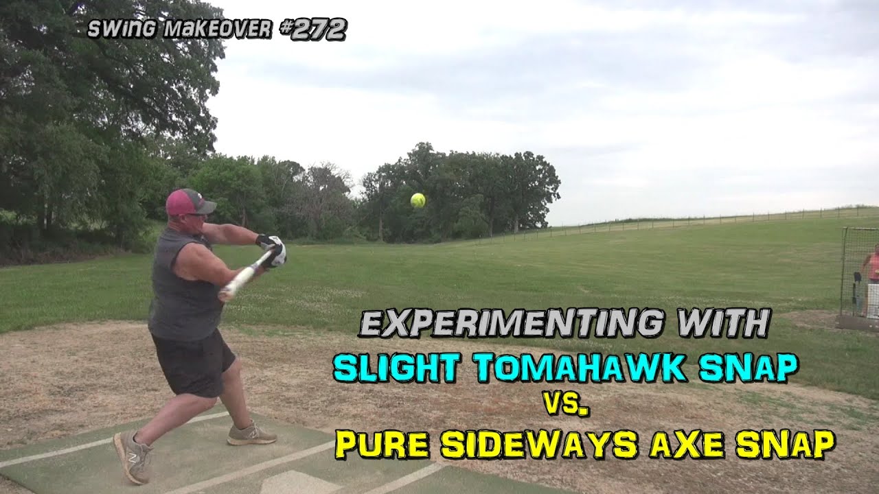 Experimenting with Slight Tomahawk Snap vs Pure Side Axe Snap sm272 ...