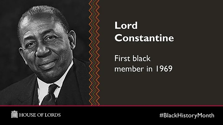 Black History Month | Lord Constantine | House of ...