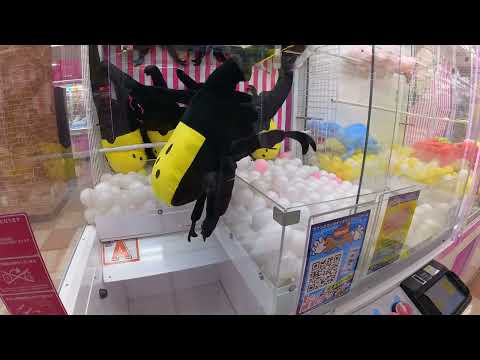 UFOキャッチャー 字幕をＯＮにしてくださいね ヘラクレスオオカブト設定が激渋 へたくそなのか へたくそ連合 2です