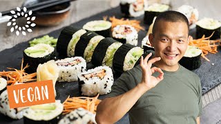 Sushi ganz einfach selber machen 😍 - Vegan und einfach nur lecker 😍