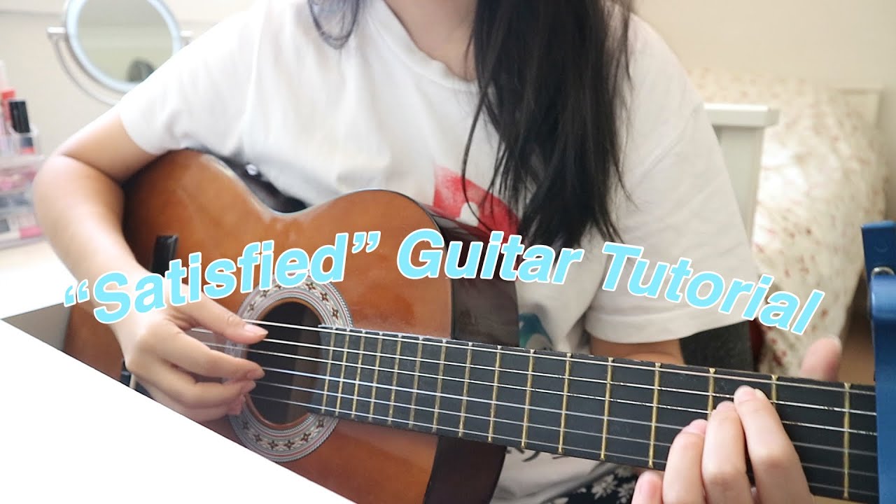 Shawn Mendes - Satisfied (guitar tutorial)
