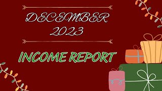 December 2023 Print on Demand Income Report  How Much I Made With Amazon Merch and Redbubble