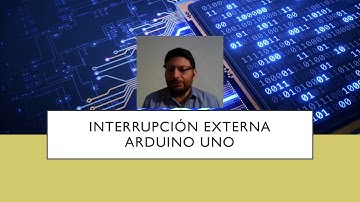 Interrupción externa Arduino