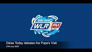 John Hamill discusses protests against the Pope's visit to Ireland.