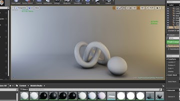UE4 VXGI Studio Lighting
