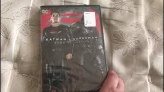 Batman v Superman dvd unboxing