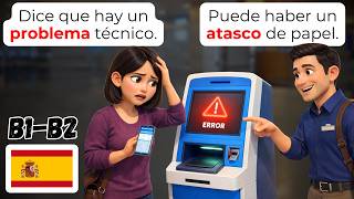 🇪🇸 15 Spanish Airport Kiosk Dialogues (B1-B2) | Real Travel Situations screenshot 5